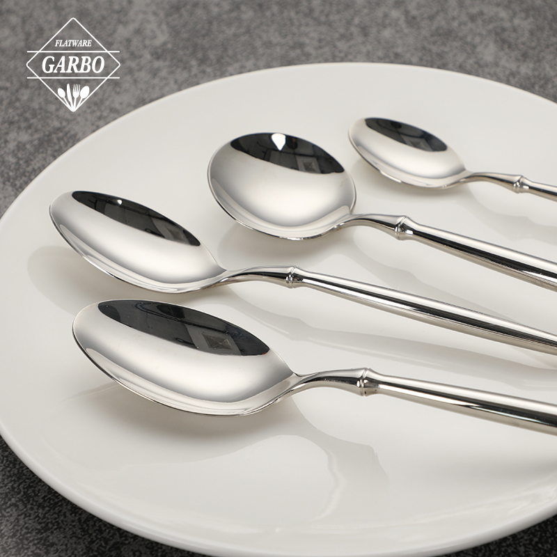 China factory full stainless steel cutlery set ​10pcs Basics Silverware Set Dishwasher Safe