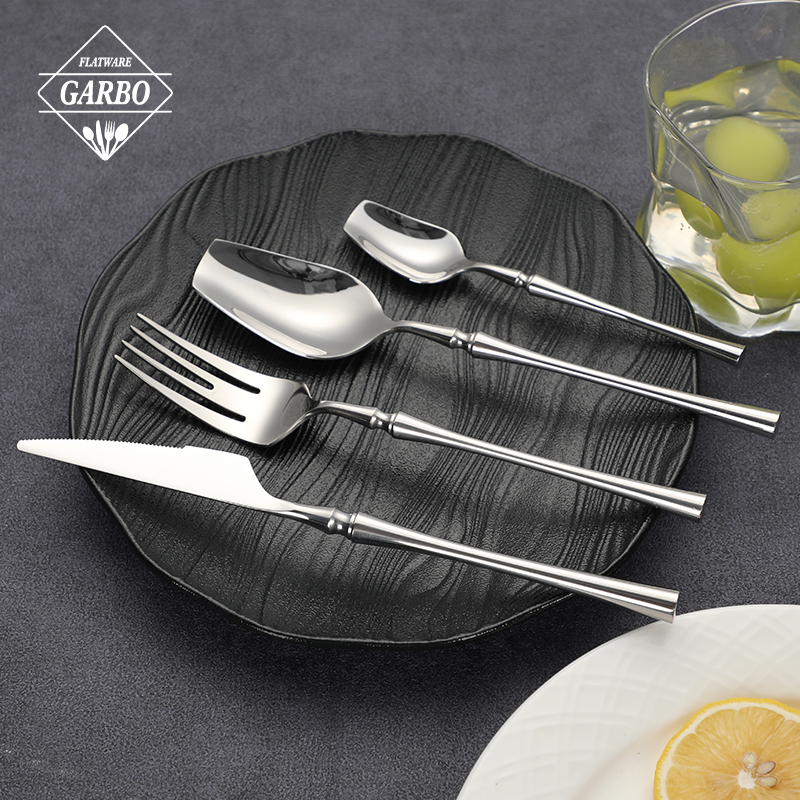 Wholesale 304 Mirror-Polished Cutlery with Exclusive Spade Spoon and X-Column Handles for Luxury Dining manufacturing companies in Vietnam