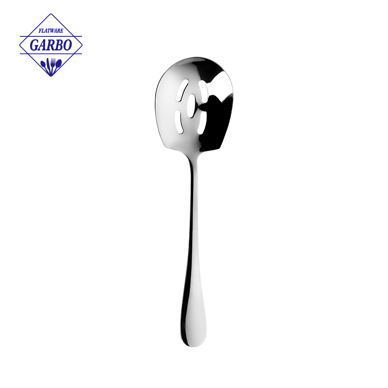 Ready to Ship 22.3cm Conch Shaped 304 Stainless Steel Soup Spoon