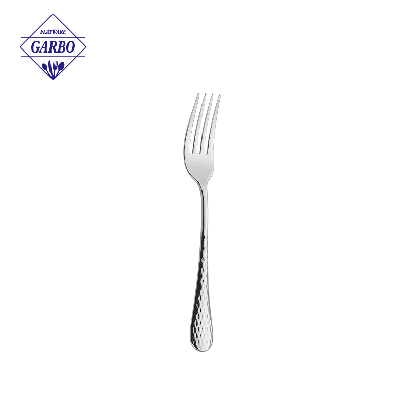 Modern Hammered Handle Stainless Steel Cutlery Collection