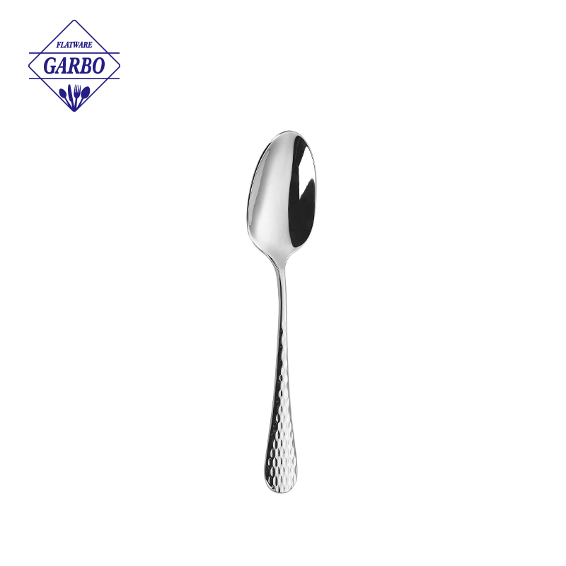 Modern Hammered Handle Stainless Steel Cutlery Collection