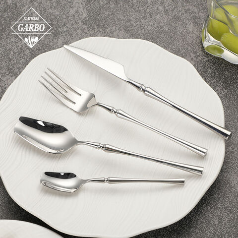 Modern Slim Handle 304 (18/10)Stainless Steel Cutlery Set supplier in china