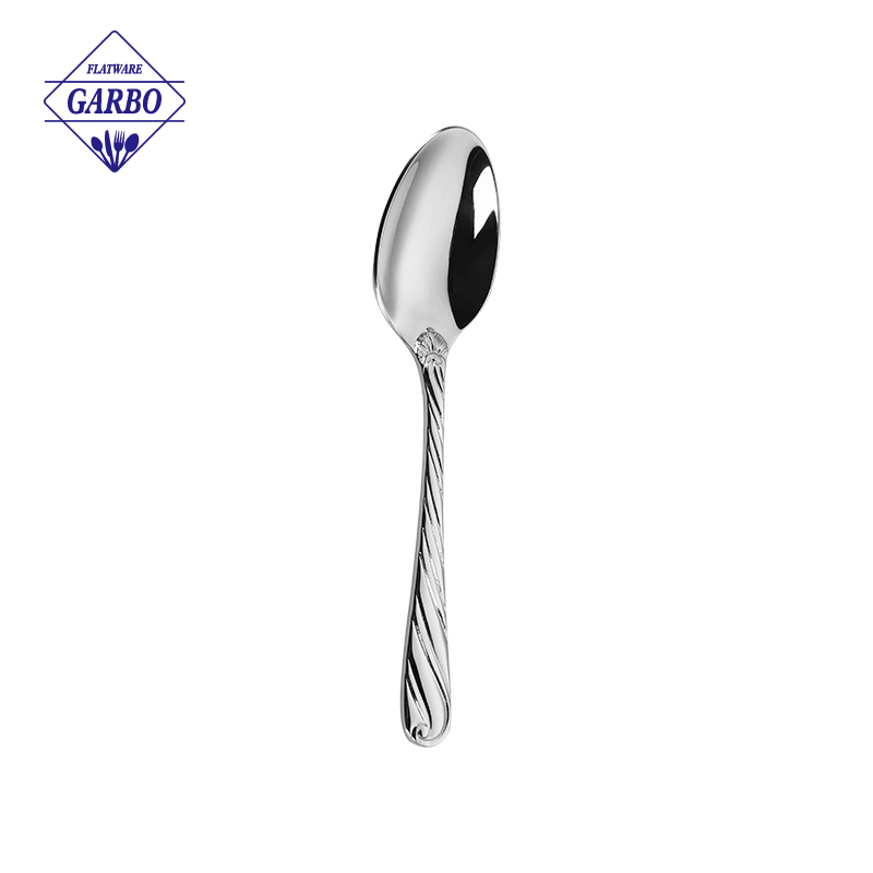 Innovative 304 Food Grade Stainless Steel Cutlery Set with Twisted Handle