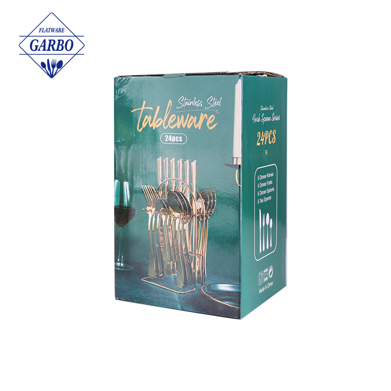 Classic Basic Design Stainless Steel Cutlery Set with Cheap Price