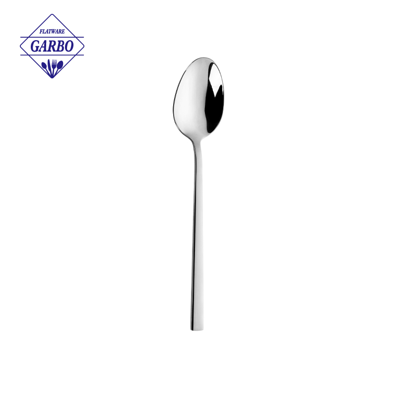 Long handle hot sale sliver ice cream spoon china supplier 