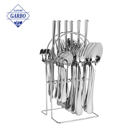 Dishwasher Safe full Forks and Spoons Silverware Set flatware Set