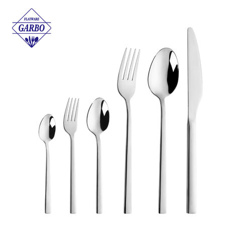 Wholesale Hot Selling 6pcs Silverware Stainless Steel Cutlery Set factory