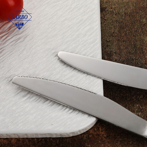 golden handle flatware Silver Set with 24K Gold-Plated Trim