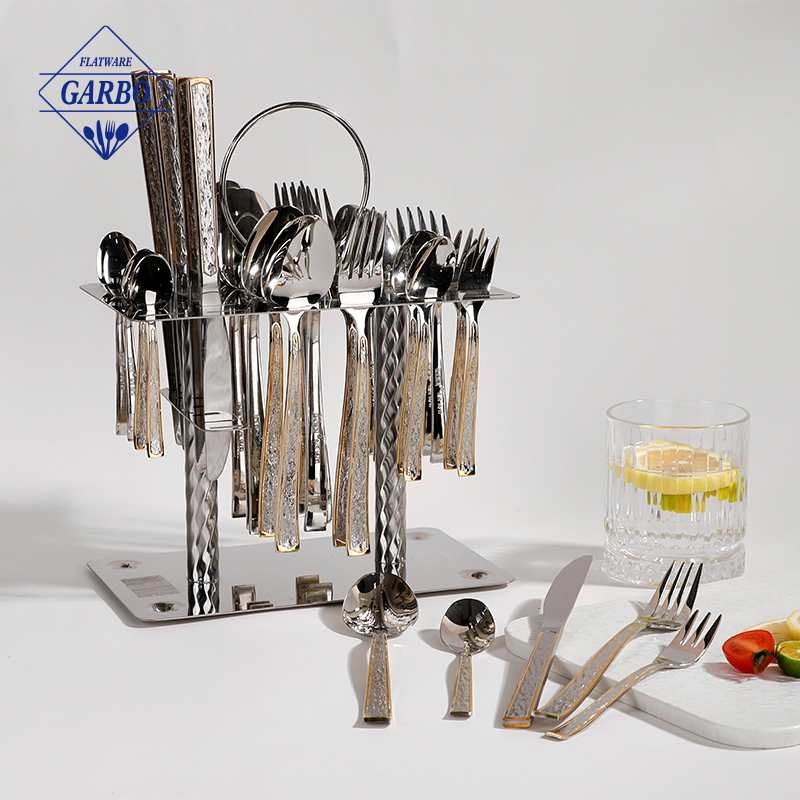 Gold Plating Cutlery Set