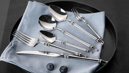 Strict QC Inspection Process for Premium Cutlery by a Flatware Manufacturer