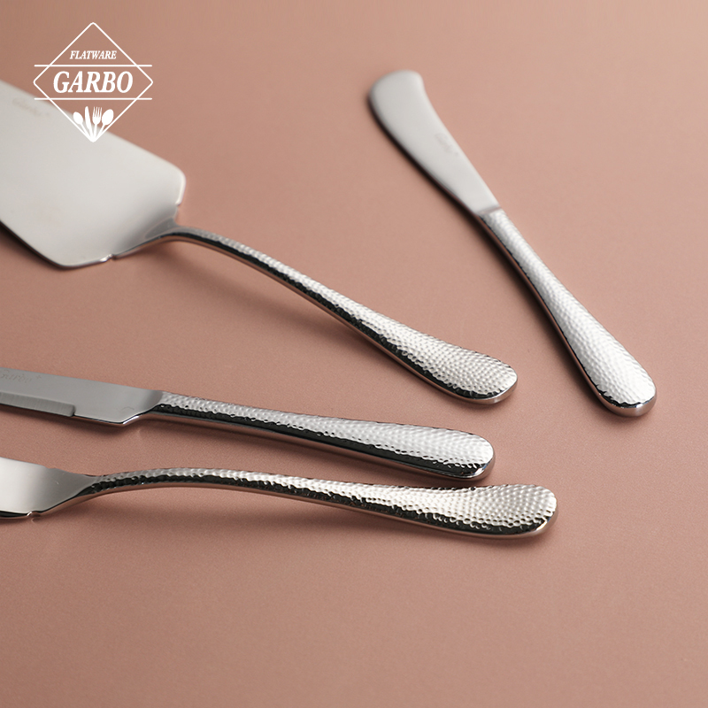 Sliver high quality mirror polish cutlery sets for home china supplier 