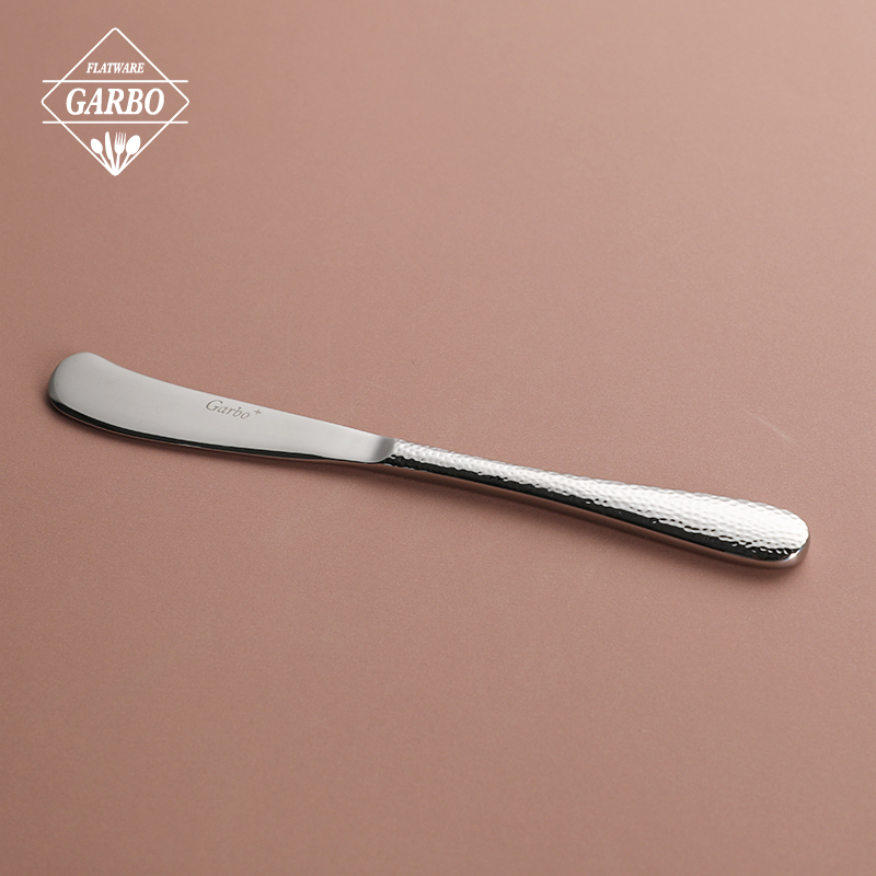 Premium Hammered Stainless Steel Butter Knives Factory Bulk Supply manufacturing companies in Vietnam