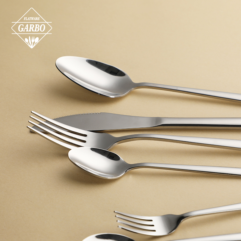 Minimalist Lightweight 410 Stainless Steel Cutlery Set with Cheap Price
