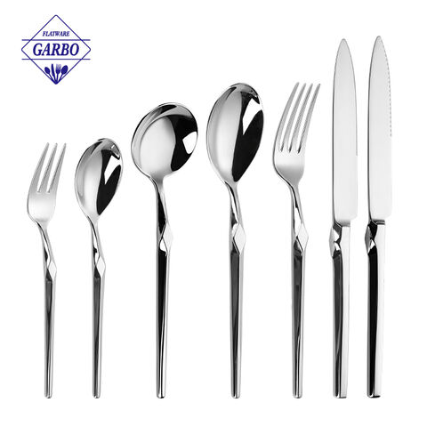 Elegant 304 Stainless Steel Cutlery Set with 26 Complete Models Elegant 304 Stainless Steel Cutlery Set with 26 Complete Models
