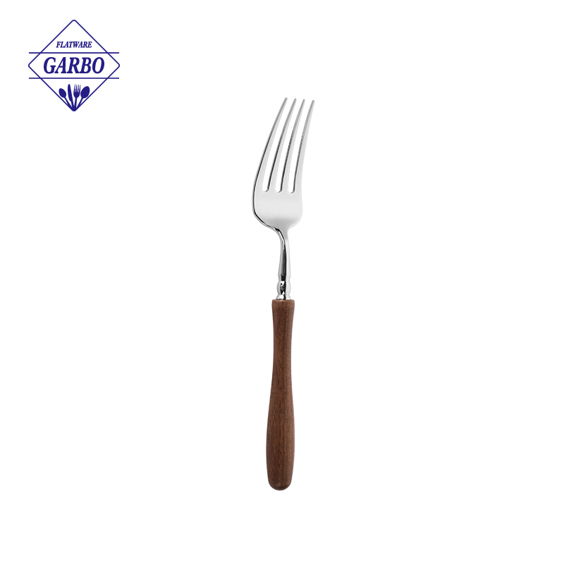 New Design Premium 304 Stainless Steel Cutlery with Wooden Handle