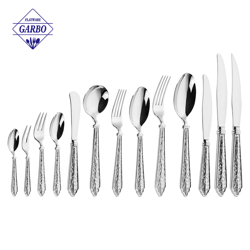 High Quality Flatware Set for Hotel Restaurant Luxury Cutlery Factory Supply