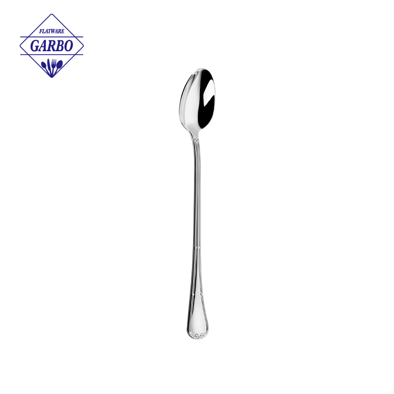Silver stainless steel Ice spoon with cheap price manufacturing companies in China