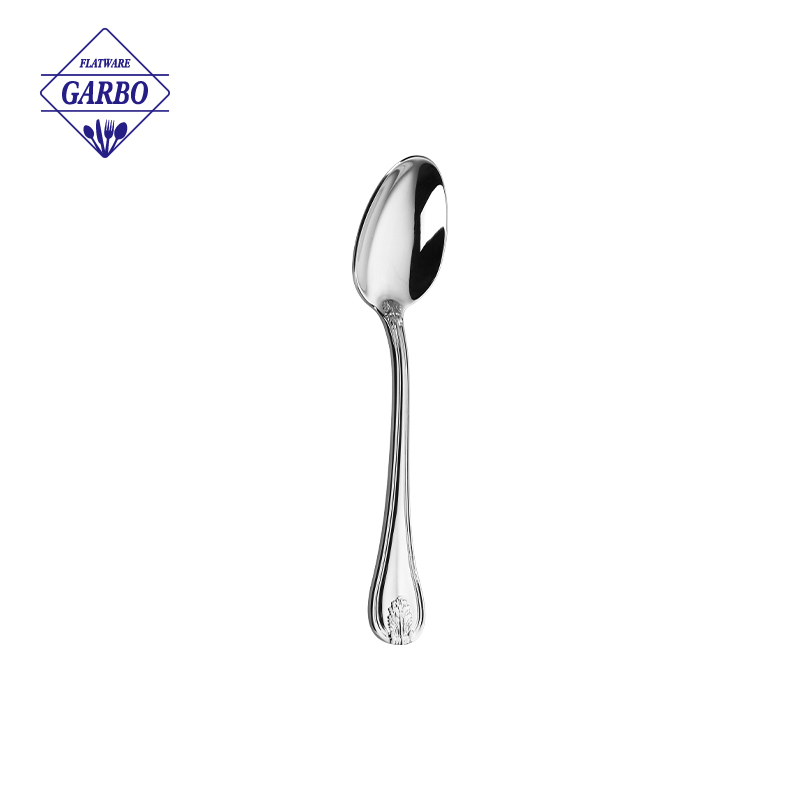 Classic Royal Wheat Emboss Stainless Steel Silverware Heavy Weight Mirror Polished Western Flatware Multi-size Utensils for Banquet Catering Home Wedding Gift Box Set