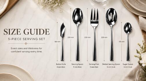 13/0 vs 18/10 Stainless Steel Flatware: A Complete Sourcing Guide