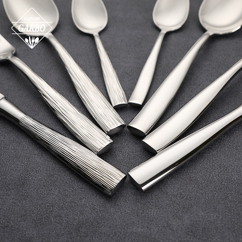 Factory Stock 304 Stainless Steel Flatware Set Fast Delivery for EU US Importers