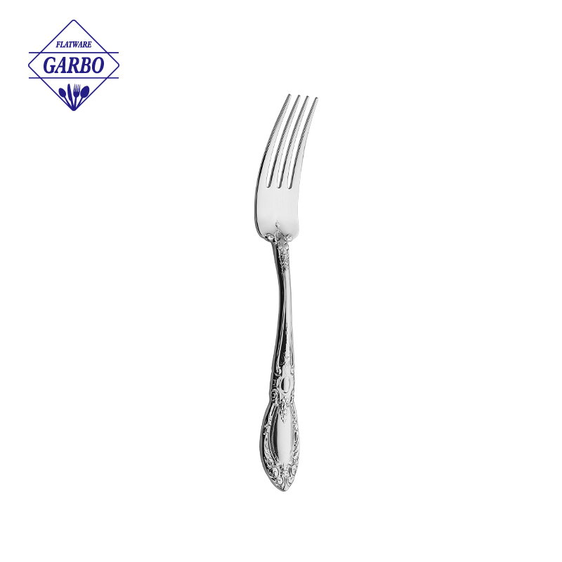 wholesale flatware Manufacturer Elegant Vintage Design Stainless Steel Dinner Fork