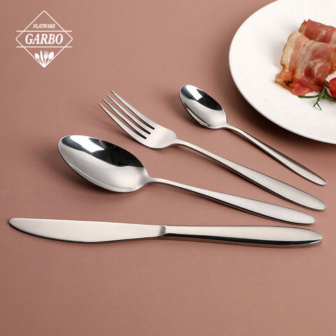 Minimalist Oval Shape Stainless Steel Cutlery with Custom Solutions for Wholesale Supply Manufacturer