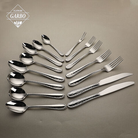 304 Stainless Steel Pearl Handle Flatware Set Cutlery Supplier from Jieyang