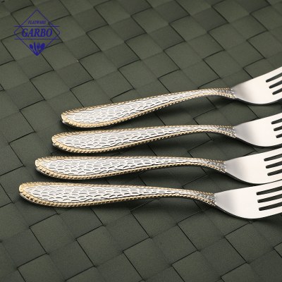 Premium Stainless Steel Cutlery Set with Unique Texture B2B Factory Direct Supply