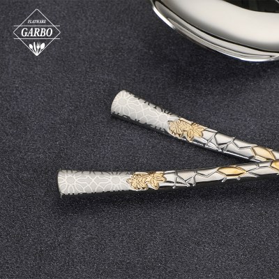 Luxury Gold Stainless Steel Cutlery for Wholesale Retail and Gift Markets