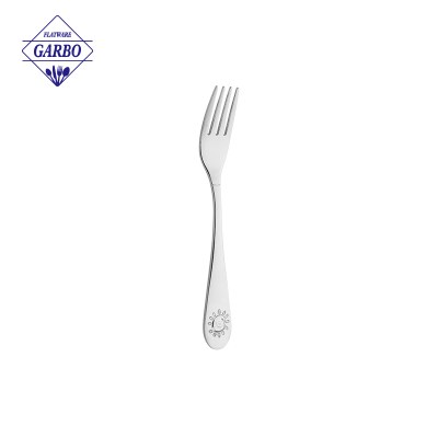 Jieyang Factory 4-Piece Stainless Steel Children's Cutlery Set LFGB/FDA Standards