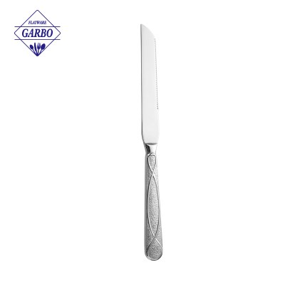 Luxury Gold PVD Stainless Steel Dinner Knife Jieyang Factory Supply